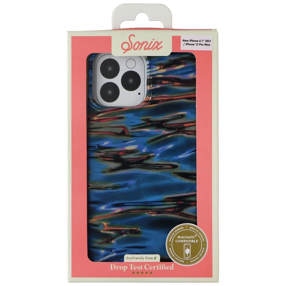 Durable Look Lightweight accessory Sonix Hard Case for MagSafe for Apple iPhone 13 Pro Max/12 Pro Max - Ripple