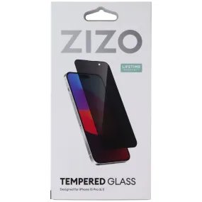 office laptop screen guard ZIZO Tempered Glass Screen Protector for Apple iPhone 15 Pro - Privacy