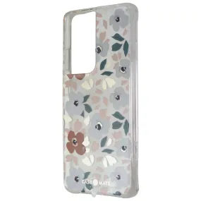 Case-Mate Prints Hardshell Case for Samsung Galaxy S21 Ultra 5G - Painted Floral Enhanced grip Refined Shield