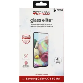 Phone Screen ZAGG InvisibleShield (Glass Elite ) for Samsung Galaxy A71 5G UW - Clear
