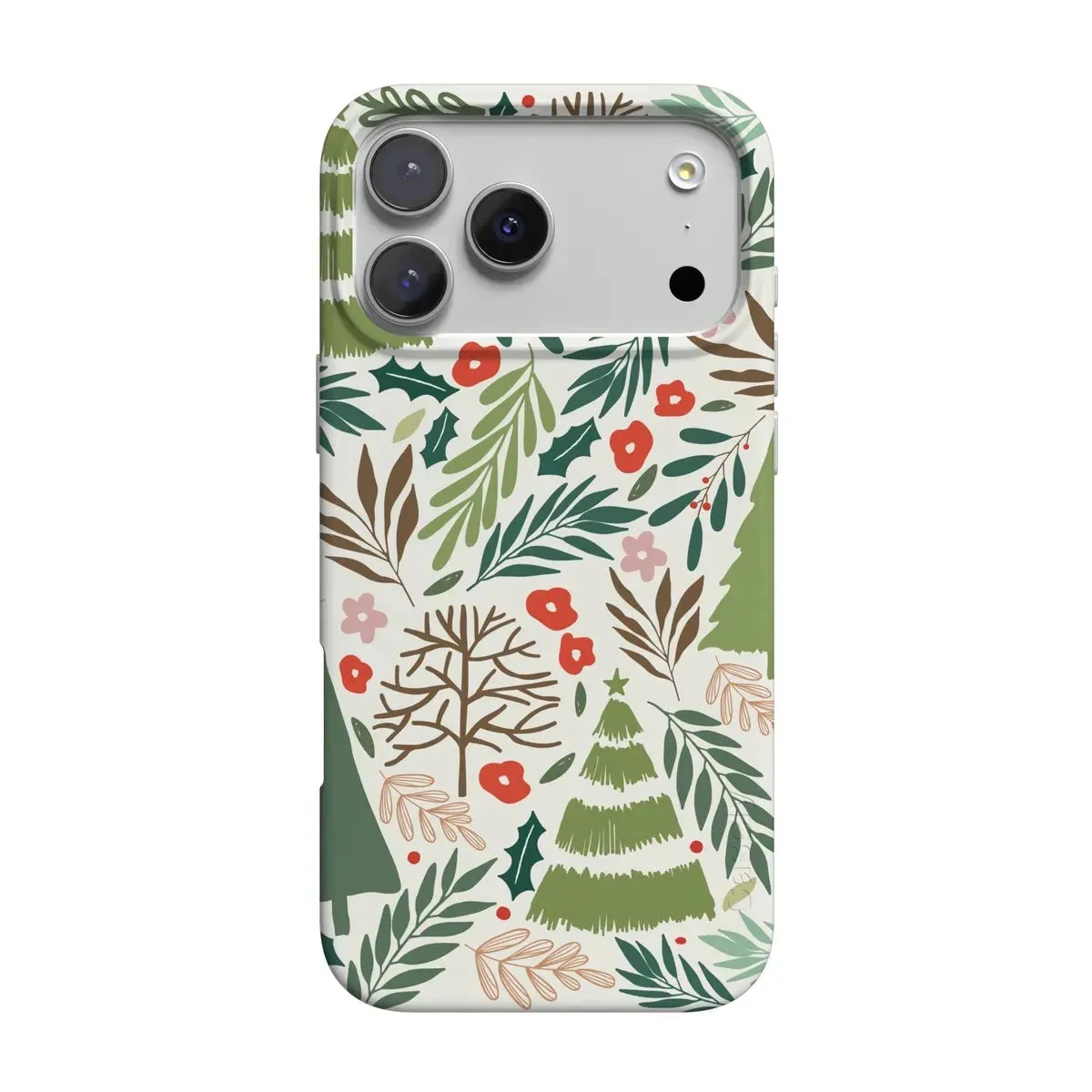 Hybrid Edge Finish Soft Touching Under the Mistletoe | Holiday Case