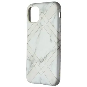 Compact Grip Unique London Eco-Friendly Back Case for Apple iPhone 11 - Geometric Marble