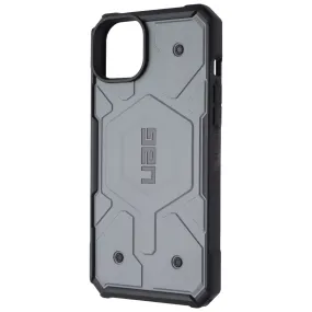 Urban Armor Gear Pathfinder Case for MagSafe for iPhone 14 Plus - Silver Polished Texture