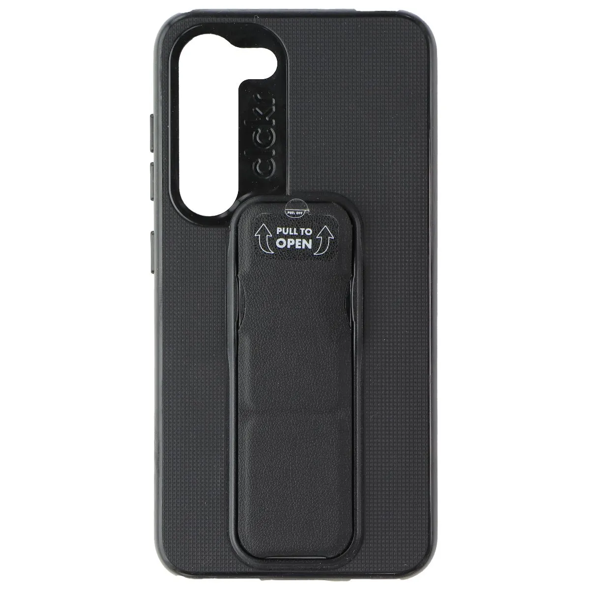 Daily Essential CLCKR Stand   Grip Series Case for Samsung Galaxy S23 - Black