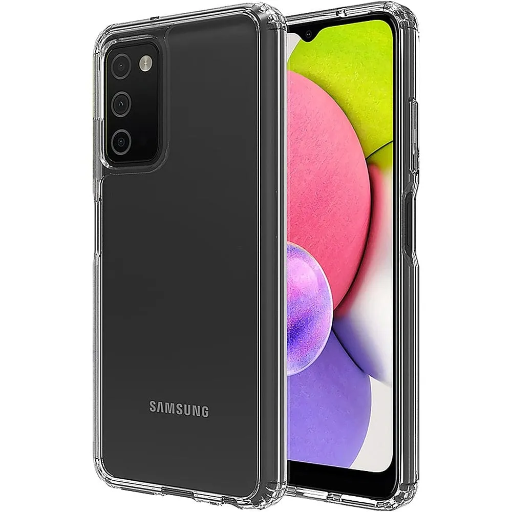 Vensture Series Clear Hard Shell Case - Samsung Galaxy A03/A03s Shock Resistant Build