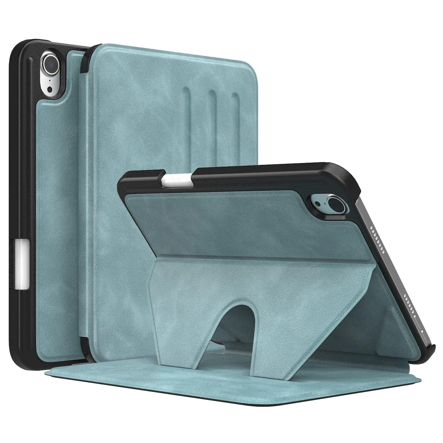 Venture Series Kickstand Case - Apple iPad mini (A17 Pro) and Apple iPad mini (6th Generation 2021) Portable Gadget