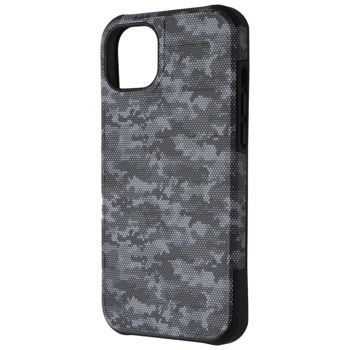 Verizon Rugged Series Case for Apple iPhone 14 Plus - Black Camo Rugged Edge Texture