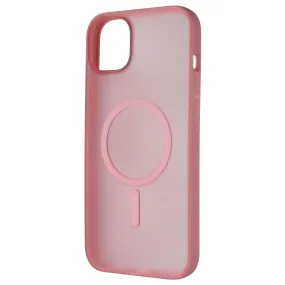 Rugged Surface Edge Protection Verizon Slim Case for MagSafe for Apple iPhone 14 Plus - Rose Cloud (Pink)