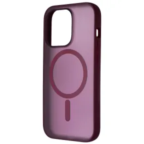 Verizon Slim Sustainable Case for MagSafe for iPhone 14 Pro - Zinfandel (Purple) Refined Look Durable Edge Texture