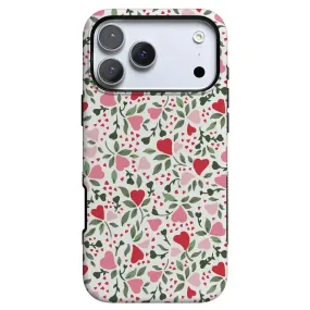 Vines of Love | Floral Heart Case Protective Gear Minimal Protection