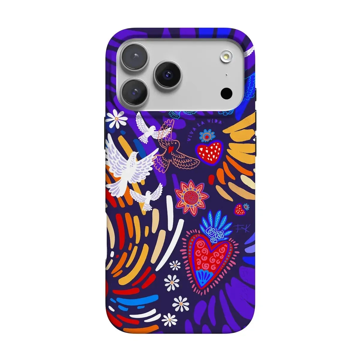 Viva La Vida | Frida Kahlo Collage Case Vivid Design Texture