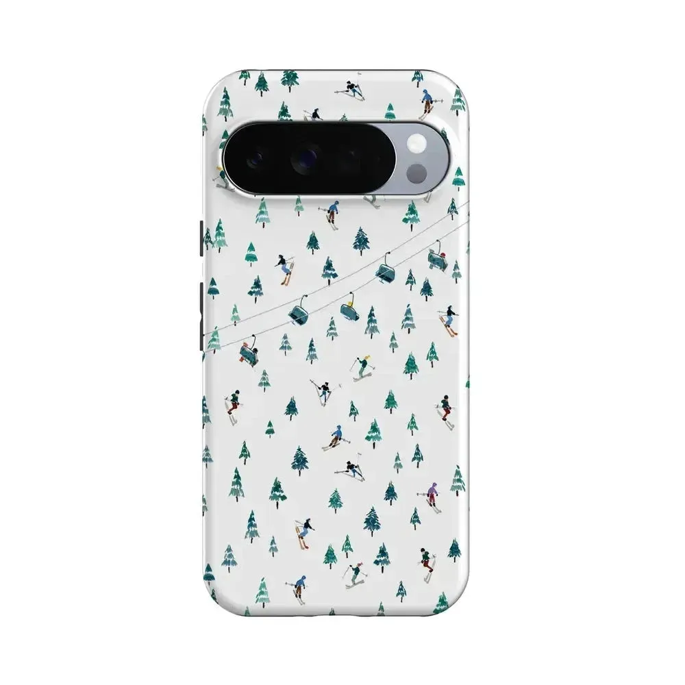 Hand Feel We've Peaked | Apr??s Ski Mountains Google Pixel Case