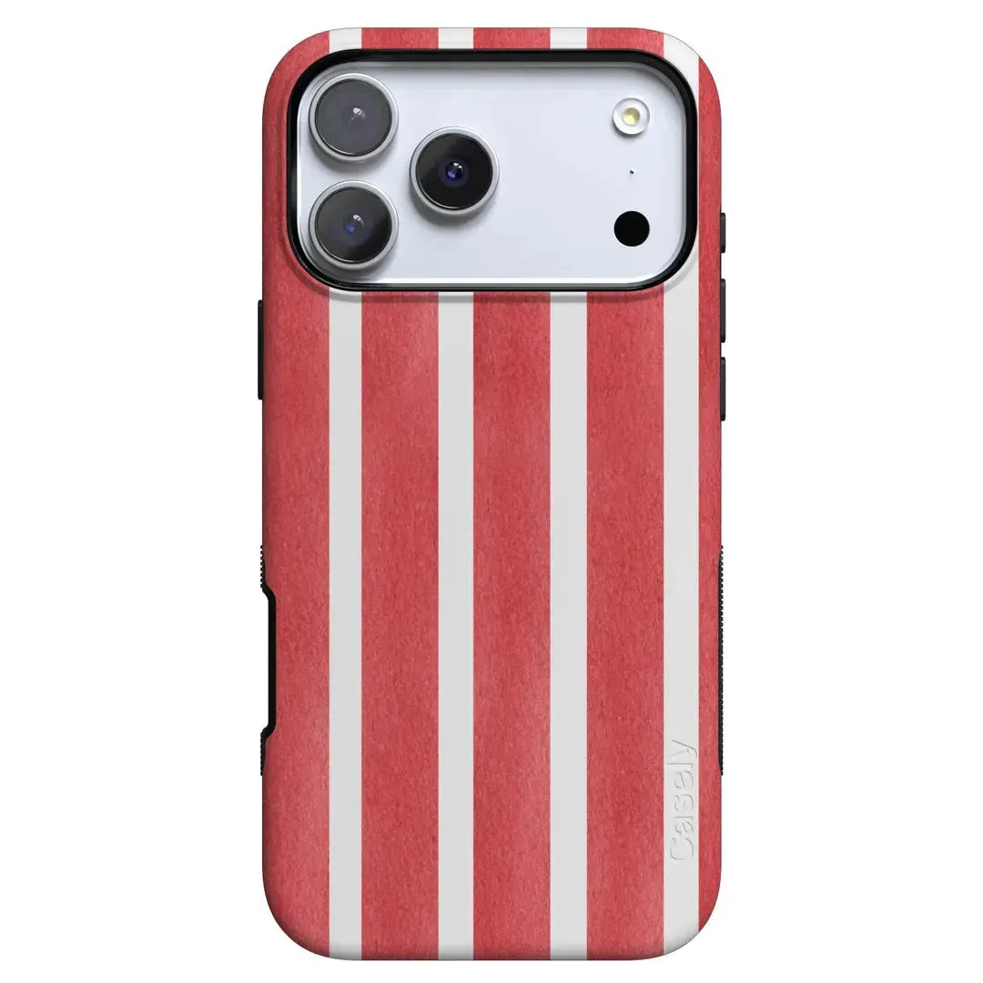 Grip Enhanced East Coast Summer | Red Stripes Case