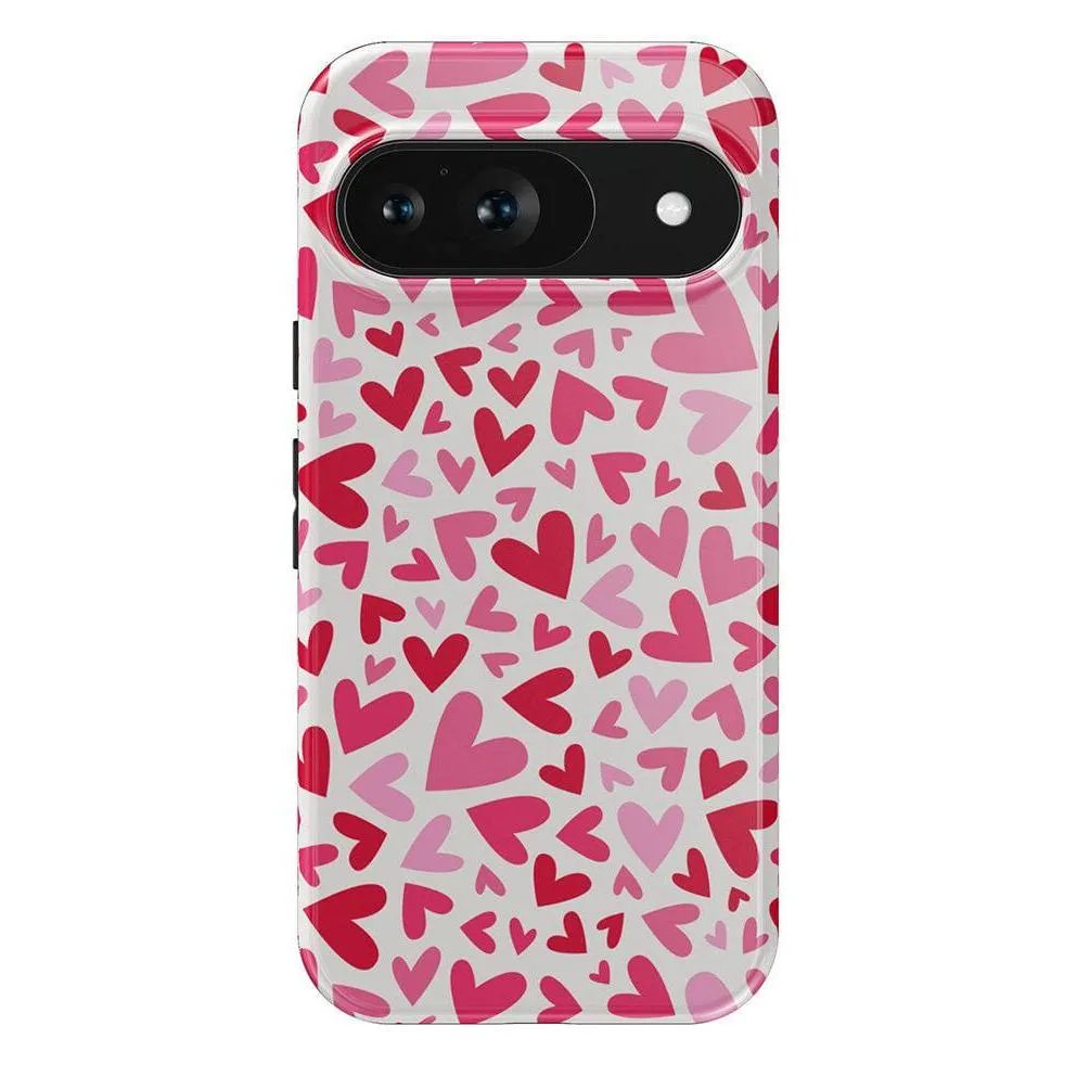 XOXO | Candy Hearts Google Pixel Case Protective Texture Layer