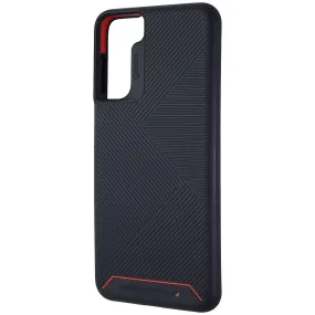 Soft Layered Design Sleek Grip ZAGG Battersea Series Case for Samsung Galaxy S21  (Plus) 5G - Black / Red