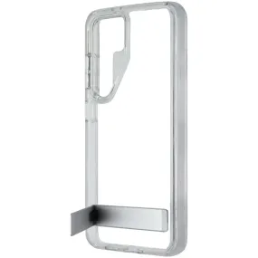 ZAGG Crystal Palace Series Case w/ Kickstand for Samsung Galaxy S24 - Clear Lightweight Feel