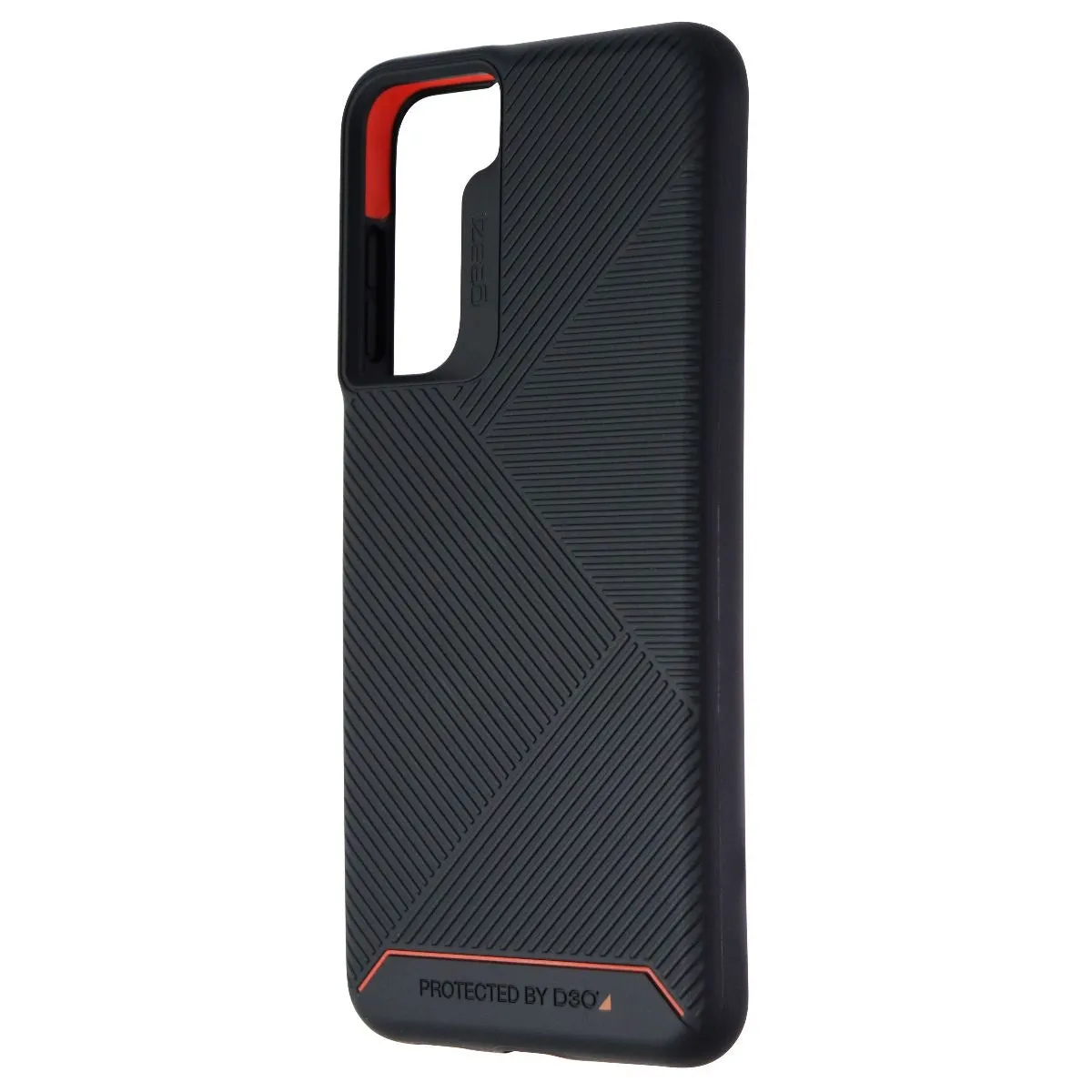 Carbon Fiber Durable Edge ZAGG Denali Battersea Hard Case for Samsung Galaxy S21 5G - Black
