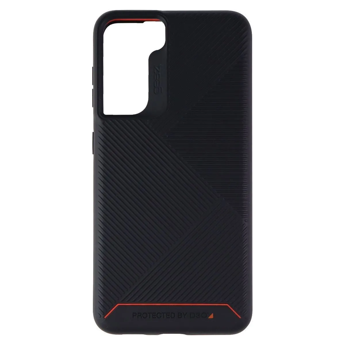 Custom Fit Smooth Form Texture ZAGG Denali Battersea Hard Case for Samsung Galaxy S21 5G - Black
