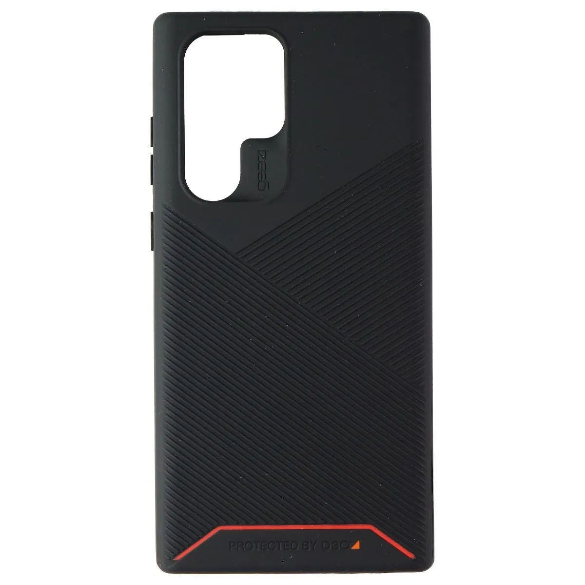 ZAGG Denali Series Case for Samsung Galaxy S22 Ultra - Black Clear Texture
