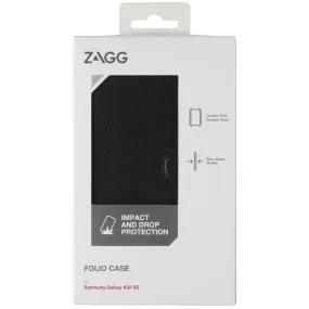 Minimal Comfort Fashion Forward ZAGG Folio Case for Samsung Galaxy A33 5G - Black