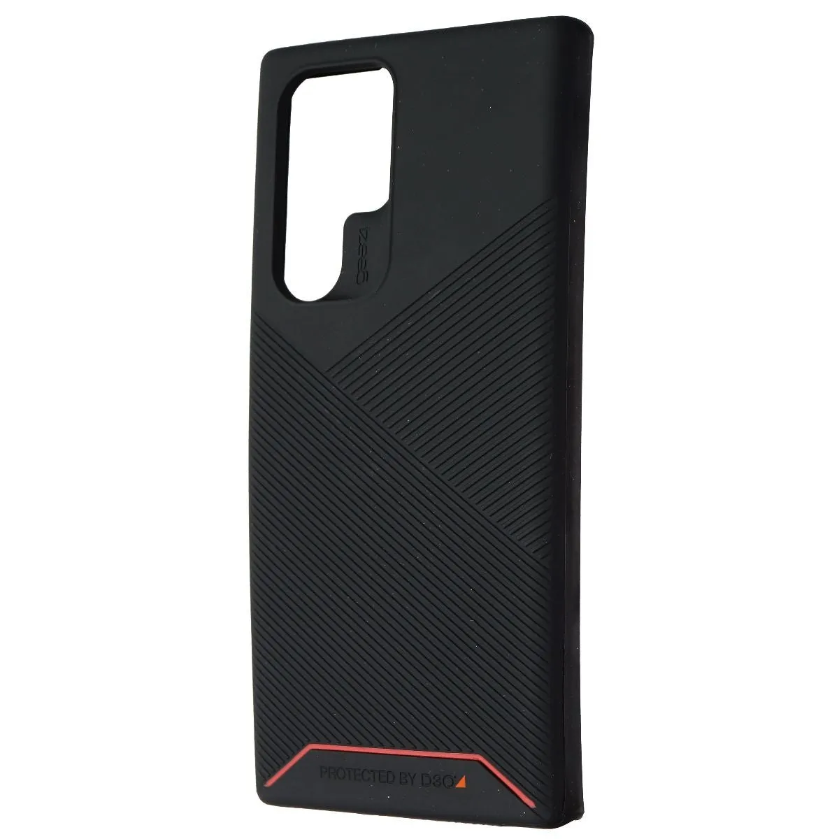 Soft Shape ZAGG Gear4 Battersea Series Case for Samsung Galaxy S22 Ultra - Black