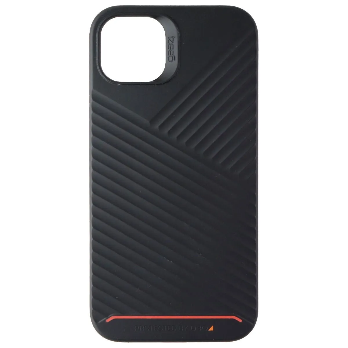 ZAGG Gear4 Battersea Snap Case for MagSafe for iPhone 14 Plus - Black Comfort Pattern Texture