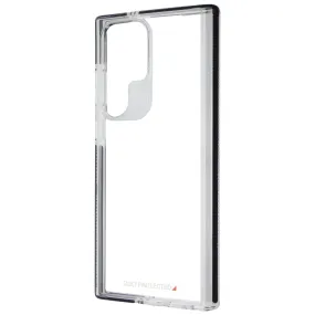 ZAGG Gear4 Santa Cruz Series Case for Samsung Galaxy S23 Ultra - Clear / Black Everyday Function