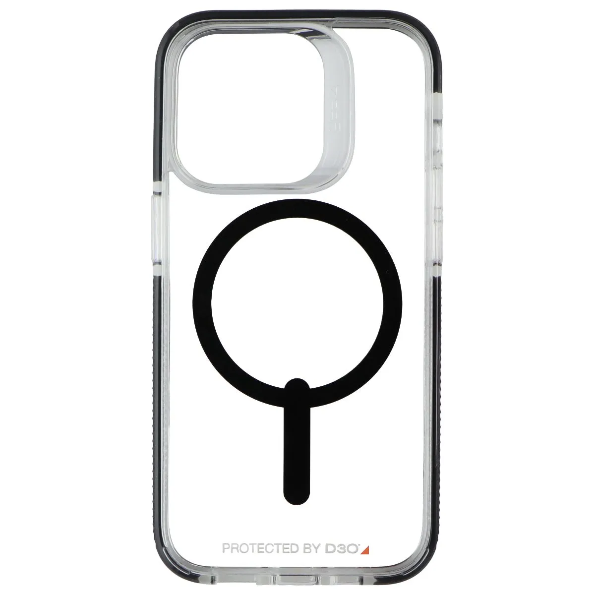 ZAGG Gear4 Santa Cruz Snap Case for MagSafe for iPhone 14 Pro - Black Tactile Buttons Soft Edge Detail