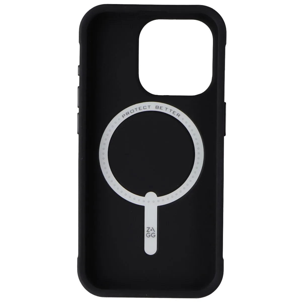 ZAGG Luxe Series Snap Case for MagSafe for Apple iPhone 15 Pro - Matte Black Luxury Texture