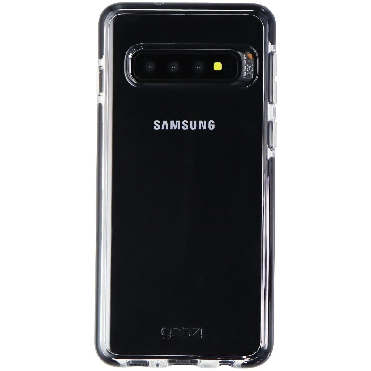 ZAGG Piccadilly Series Hybrid Case for Samsung Galaxy S10 - Clear/Black Sport Inspired