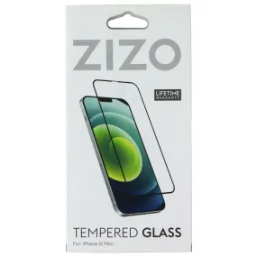 Screen Guard Ultra Elite Plus eye protection ZIZO Tempered Glass for Apple iPhone 12 Mini - Black Edges