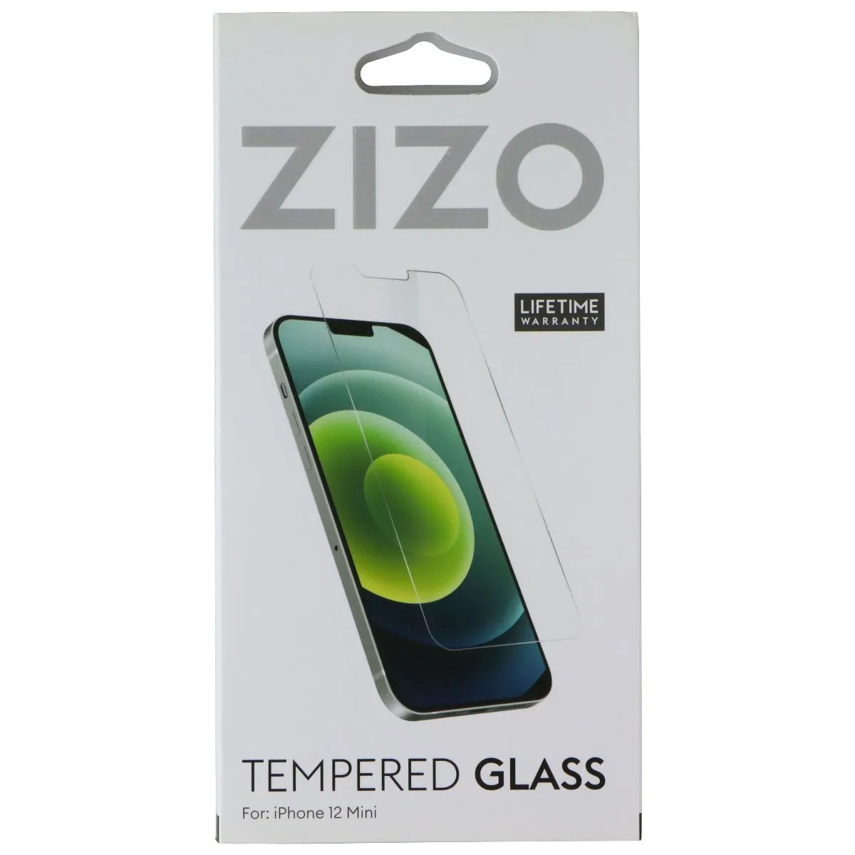 ZIZO Tempered Glass High Impact Protection for Apple iPhone 12 Mini - Clear Screen Security Film Nano Shield Ultra Max